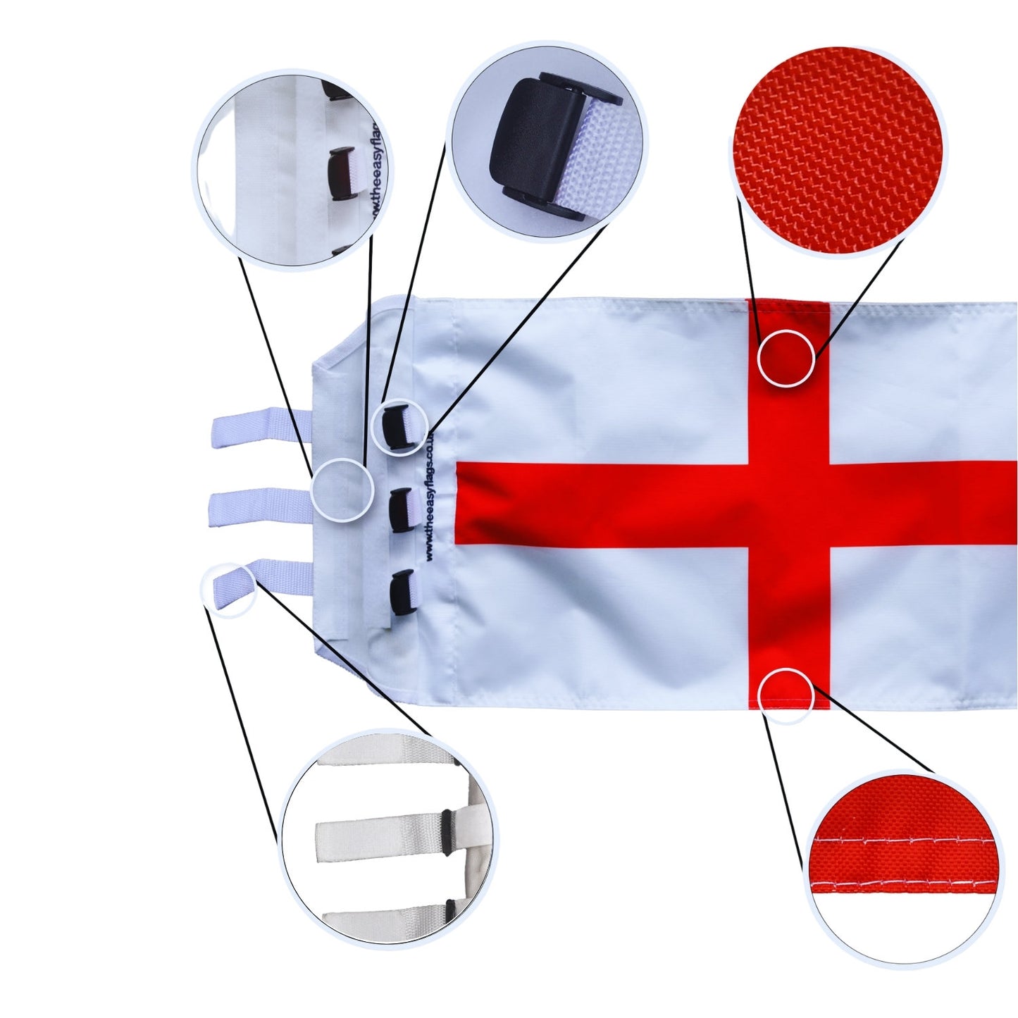 Caernarfonshire Flag – Fly Anywhere, No Pole Needed