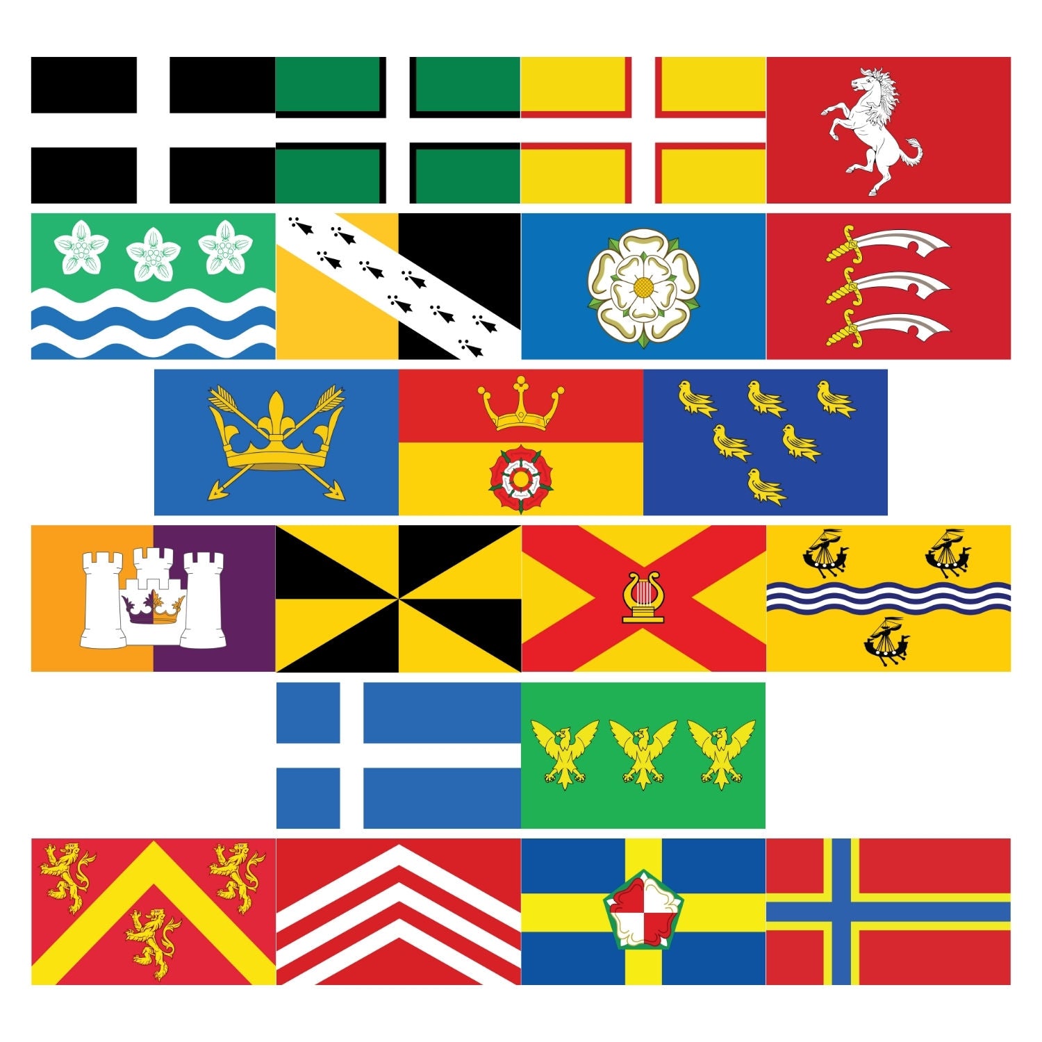 UK County Flags